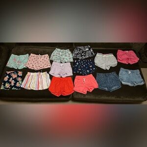 Lot of Toddler Girls Shorts- Size 4T